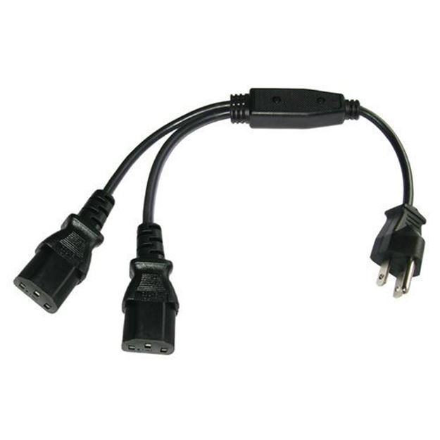 Picture of 5-15P to (2) C13 Power Splitter