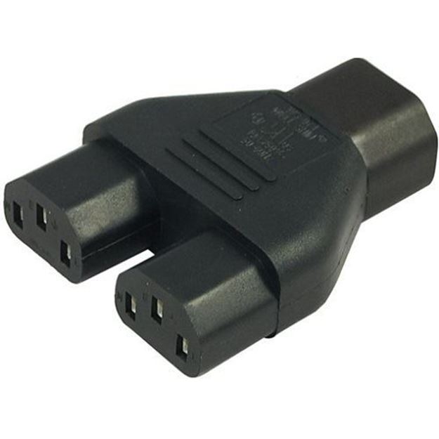 Picture of C14 to (2) C13 Power Splitter