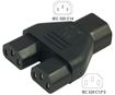 Picture of C14 to (2) C13 Power Splitter