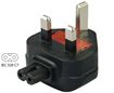 Picture of UK BS1363 to C7 Plug Adapter