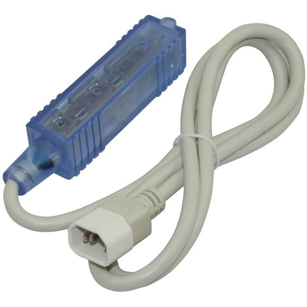Picture of Hospital-Grade Power Strip, IEC C14 Plug with 3x15A Outlets