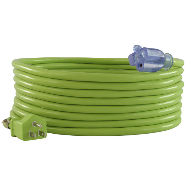 5-15 12/3 Extension Cords, Green