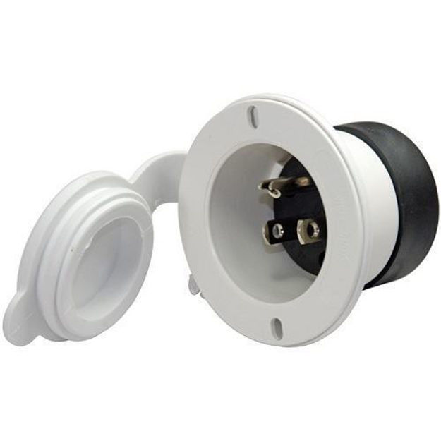 Picture of 5-15P Flanged Inlets (White)