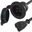 Picture of 5-20P Power Inlet Socket with  Integrated 16-inch Cord