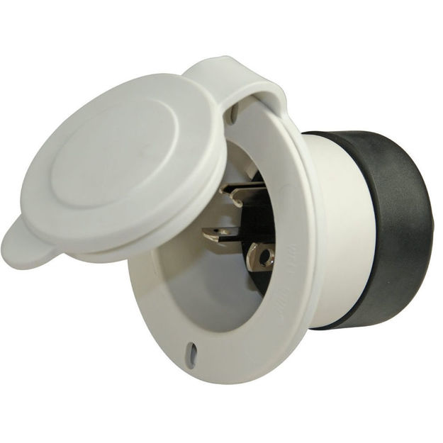 Picture of 5-20P Flanged Inlets - White